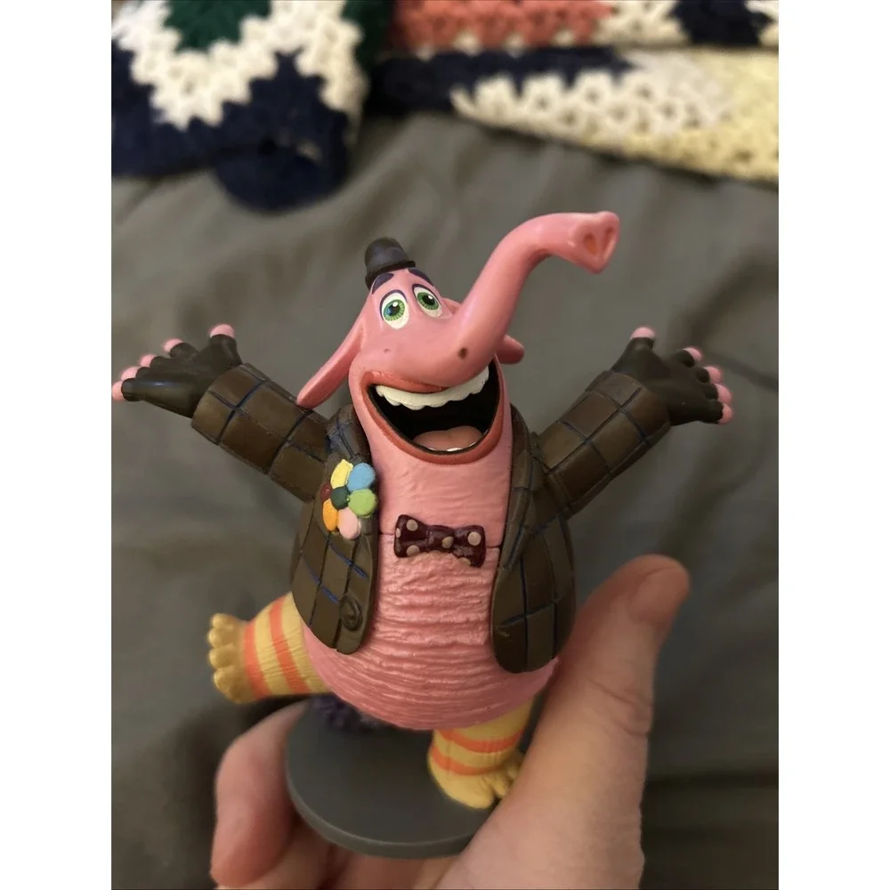 Disney Pixar INSIDE OUT BING BONG The Pink Elephant PVC Figure Toy Cake Topper